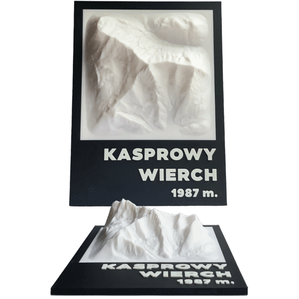 3D Warsztat - Model Kasprowego Wierchu