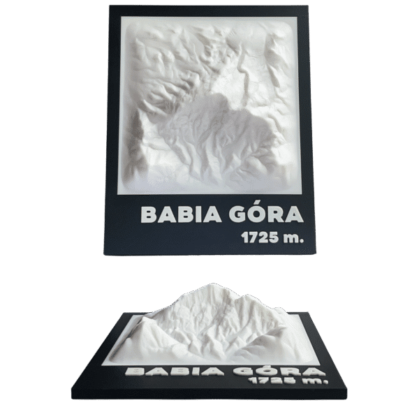 3D Warsztat - Model Babiej Góry
